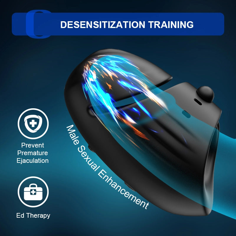 9 Vibration App Control Waterproof Adjustable Glans Trainer