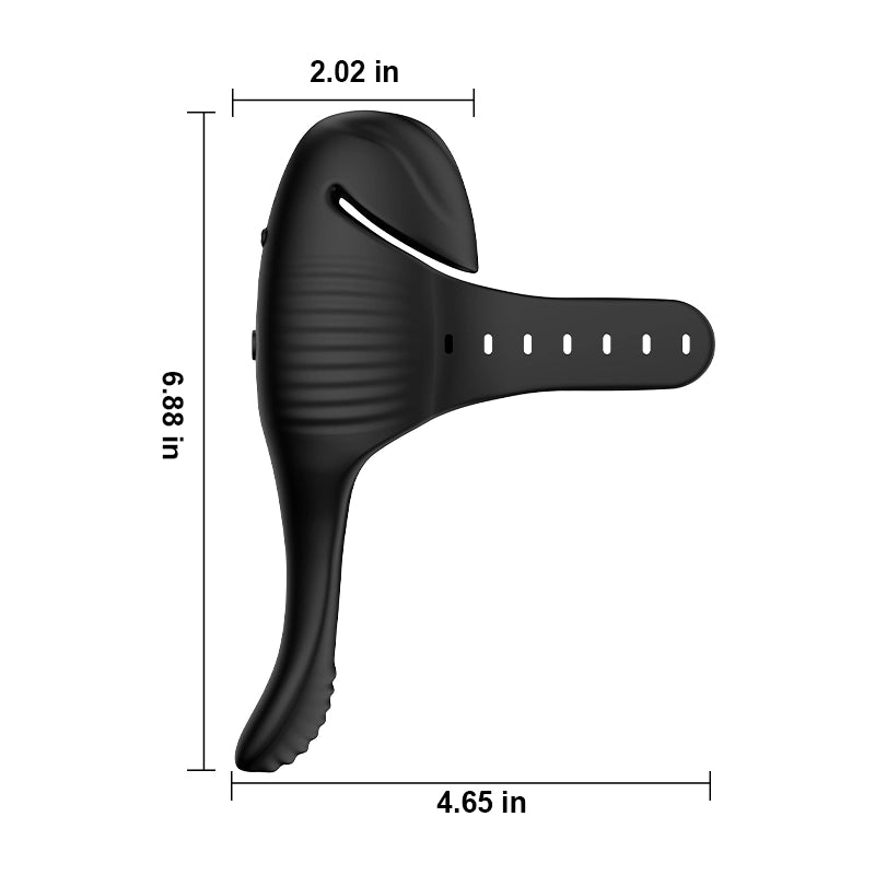 10 Vibration Adjustable Buckle Dual Motor Glans Trainer