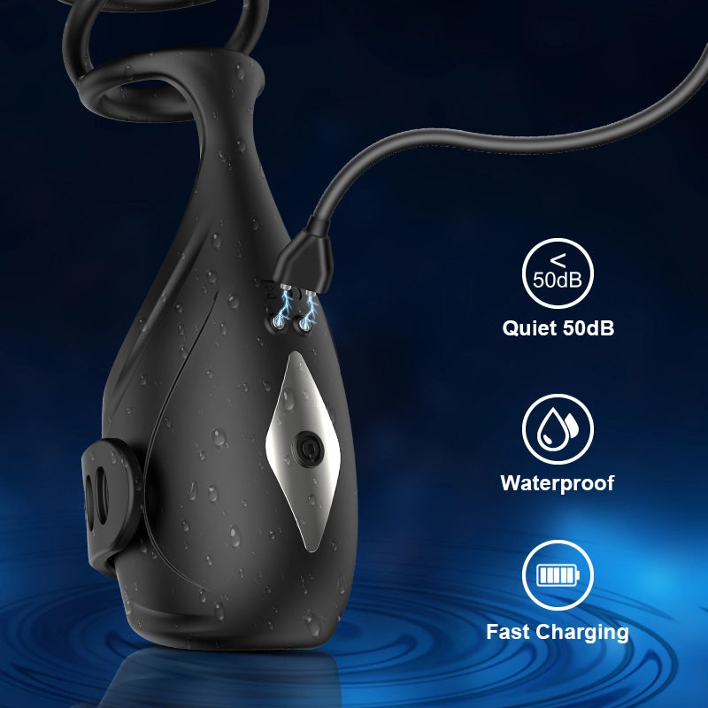 App Control 9 Vibration Glans Trainer with Soft Penis Ring