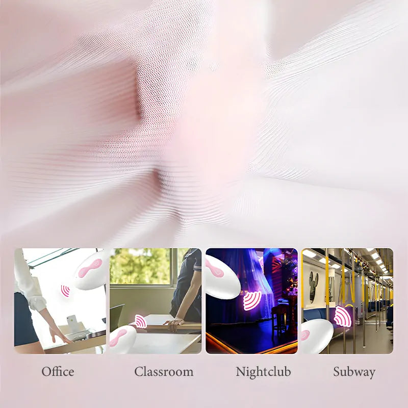 10 Modes Vibrating Ultra-thin Remote Control Panty Vibrator