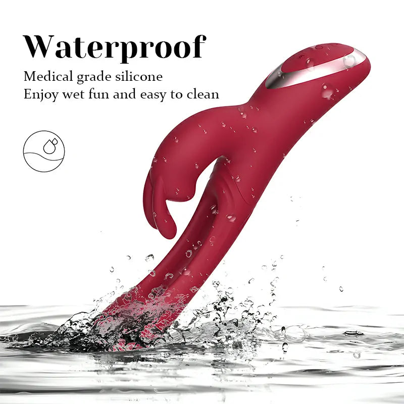 12 Tapping & Vibrating Modes Rabbit Vibrator