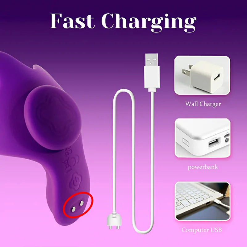 9 Vibration Invisible Wearable Remote Control Vibrator