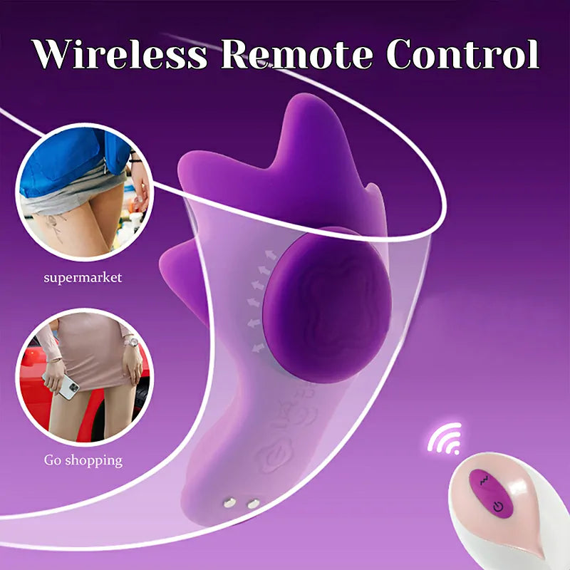 9 Vibration Invisible Wearable Remote Control Vibrator