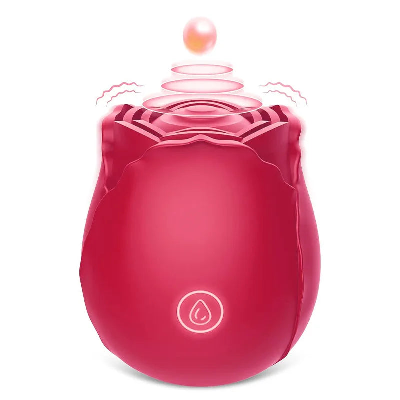 Classic Rose Vibrator with 10 Frequency Vibrating Modes