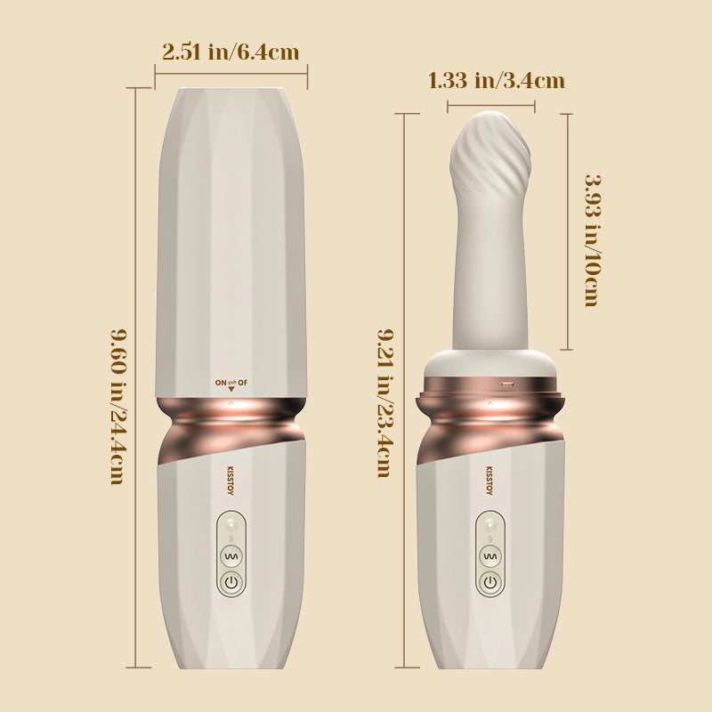 10 Vibration & 7 Thrusting Mode Heated Premium Sex Machine