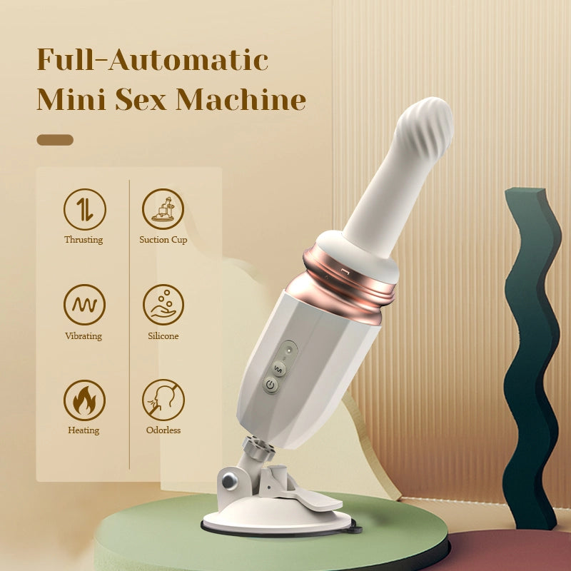 10 Vibration & 7 Thrusting Mode Heated Premium Sex Machine