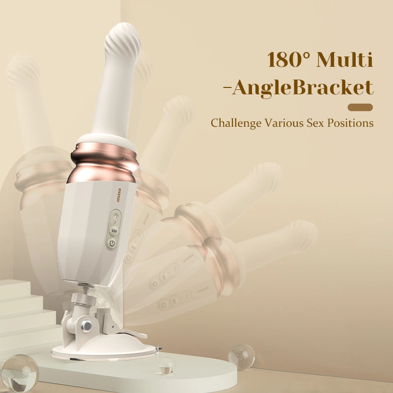 10 Vibration & 7 Thrusting Mode Heated Premium Sex Machine