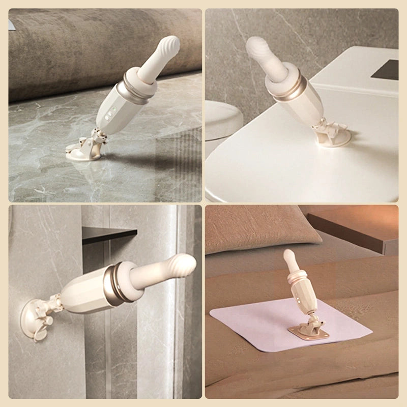 10 Vibration & 7 Thrusting Mode Heated Premium Sex Machine