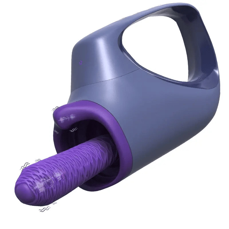 Portable Wearable Telescopic Vibration Heating Sex Machine