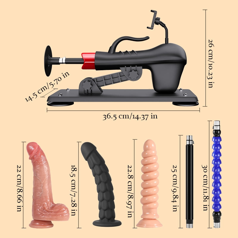 Adjustable Automatic Thrusting Sex Machine for Anal Sex