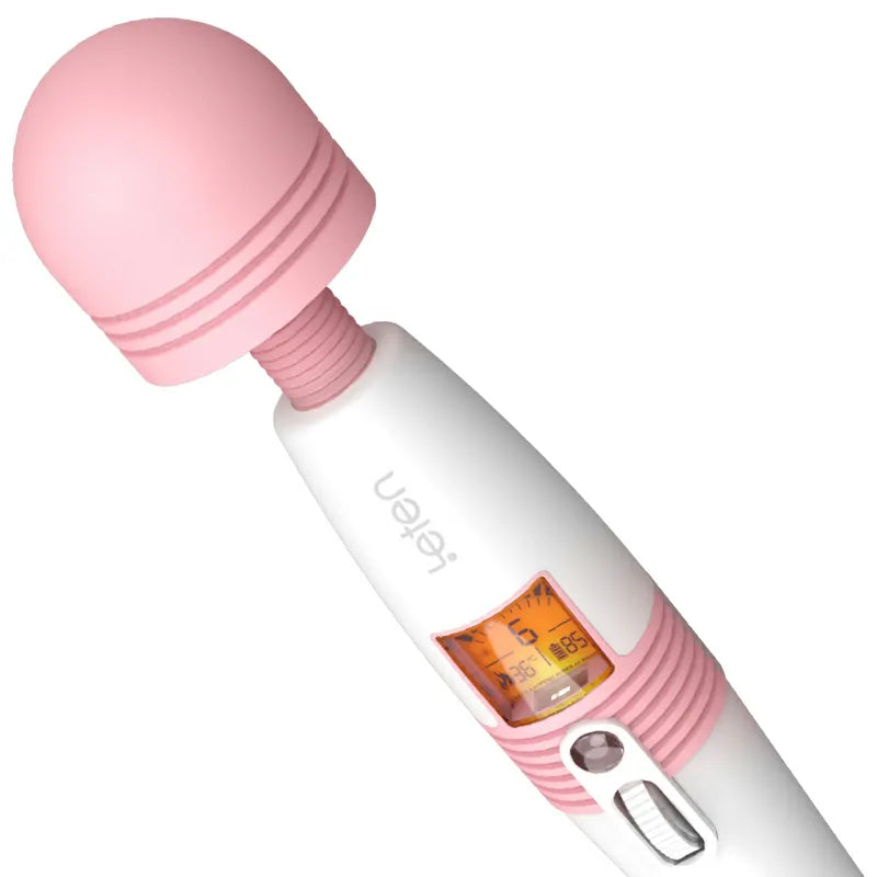 LCD Display Deluxe Rechargeable Wand Vibrator
